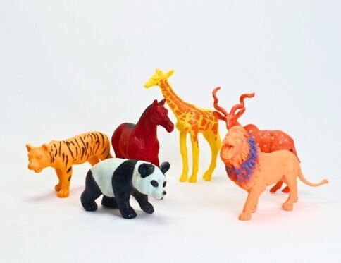 مجسمات حيوانات الغابة | Wild Animal Figures Set