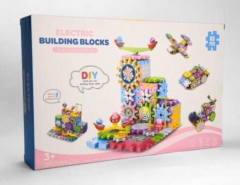 لعبة تروس متحركة | Gear Building Blocks Set