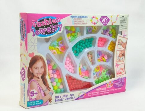 علبة صناعة الاكسسورات من الخرز | DIY Beads Jewelry Kit