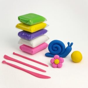 صلصال فوم ملون مع ادوات التشكيل | Foam Clay Set