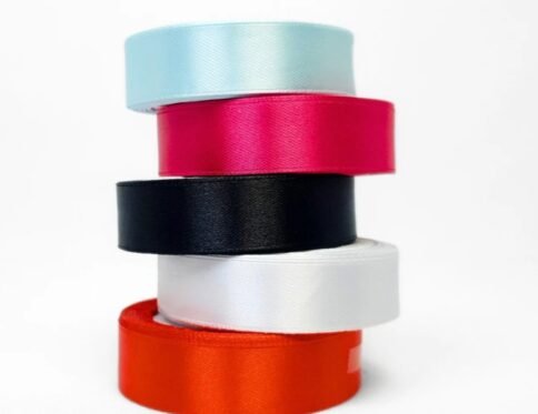 بكرة شريط ستان سادة | Satin Ribbon Roll