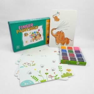 كروت التلوين بالبصمة | Finger Painting Fun cards