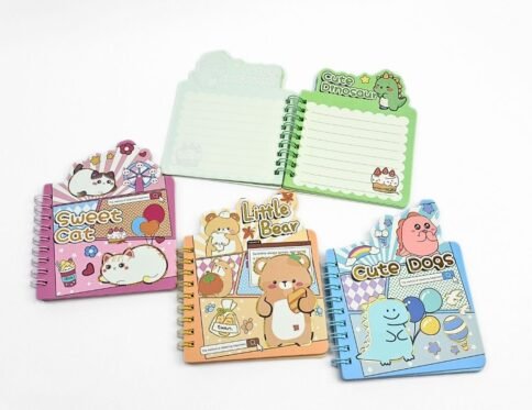 نوت بوك كيوت صغيرة | Small Cute Cartoon Notebook