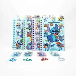 نوت بوك ستيتش مع استيكرات | Stitch Notebook with Stickers