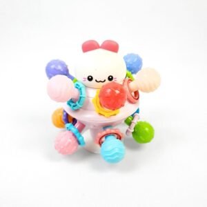 كرة التسنين الملونة | Baby Teether Ball