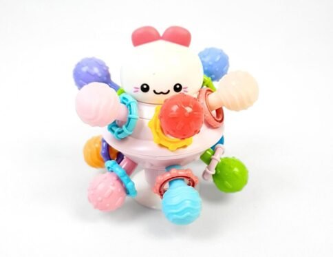 كرة التسنين الملونة | Baby Teether Ball