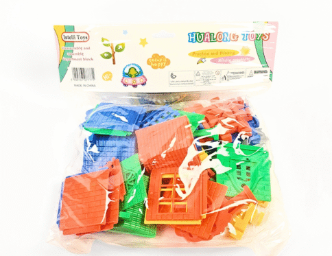 مكعبات تركيب بيوت | House Building Puzzle Blocks