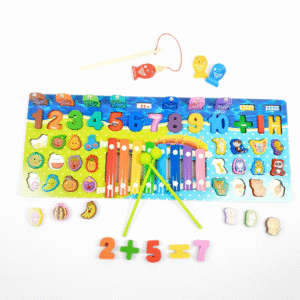 عداد الارقام 5*1 | 5in 1 Wooden Number Counting