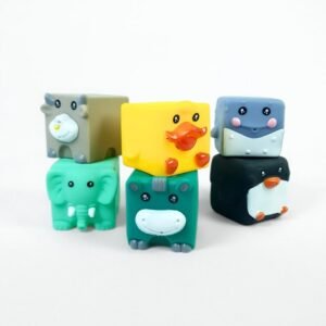 مكعبات حيوانات سيليكون | Soft Animal Cubes