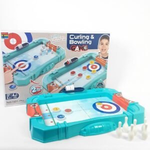 بولينج و كيرلنج صغير | Mini Bowling & Curling Game Set