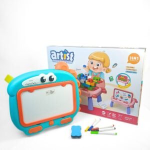 طالولة الرسم وبالبناء | Activity Table (Blocks + Drawing Board)