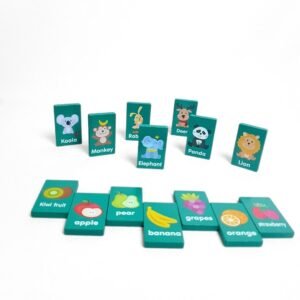 دومينو المطابقة | Wooden Memory Matching Game