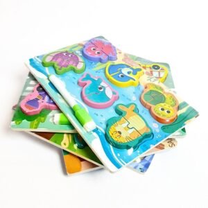 بازل مع سبورة | Puzzle & White Board Set