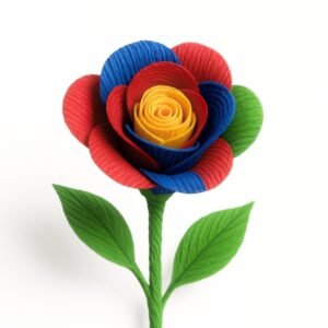 مجموعة أوراق كوريشة ملونة | Colored Crepe Paper Sheets