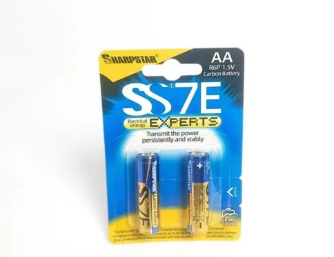 بطاريات كربون AA شاربستار | Sharpstar SS7E AA Carbon Battery (2 Pack)