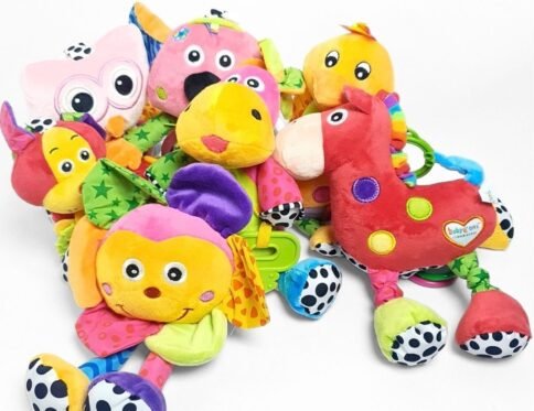 العاب سوفت معلقة مع موسيقي | Musical Hanging Baby Toy with Teether