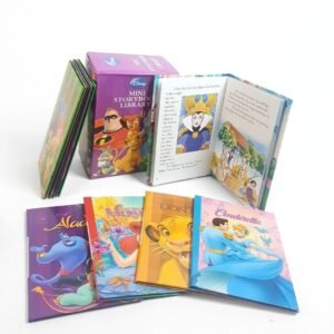 مكتبة القصص المصغّرة من ديزني | Disney Mini Storybook Library – 12 Books