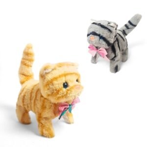 لعبة القطة المتحركة | Plush Walking Cat