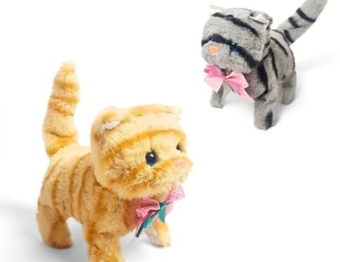 لعبة القطة المتحركة | Plush Walking Cat