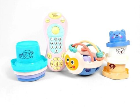 طقم المرح والتعلم الذكي | Baby Learn & Play Set