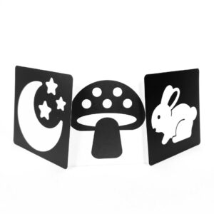 كروت الرؤية للبيبي- ابيض واسود | Baby Vision Trigger Cards (Black & White)