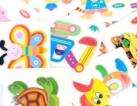 بازل الاشكال الخشبية | Wooden Puzzle Set