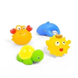 مجموعة العاب الاستحمام البحرية | Funny Rattle & Bathe Sea Animals Set
