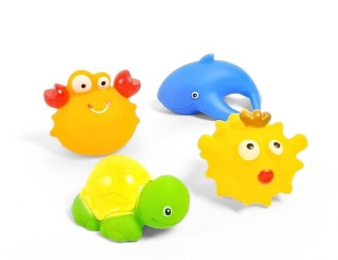 مجموعة العاب الاستحمام البحرية | Funny Rattle & Bathe Sea Animals Set