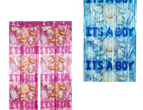 ستارة بيبي شاور | Baby Shower Foil Curtain
