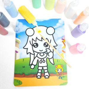 لوحات التلوين بالرمل | Sand Painting Cards