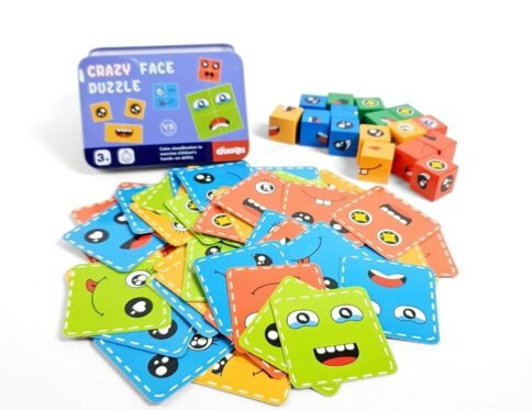 بازل تعابير الوجه | Crazy Face Puzzle