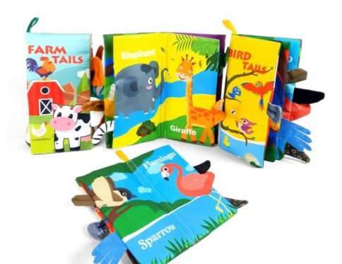 كتاب قماشي تفاعلي | Fabric Soft Book