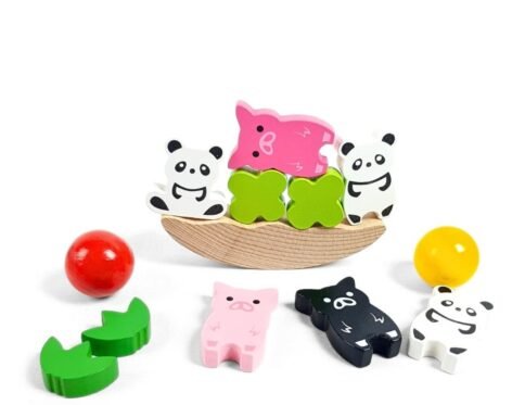 توازن الحيوانات الخشبية | Wooden Animal Balancing