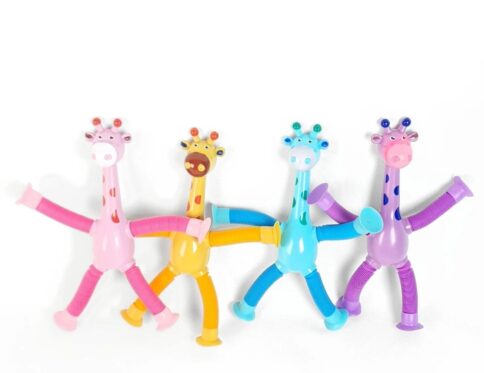 زرافة مرحة مع اضاءة | Stretchy Giraffe