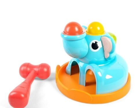 مطرقة الفيل التفاعلية | Elephant Hammer Ball Toy