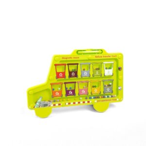 لعبة متاهة فرز الالوان المغناطيسية | Magnetic Waste Sorting Maze