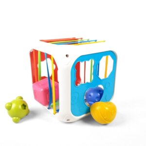 صندوق فرز ومطابقة الاشكال الذكي | Elastic Shape Sorting Box