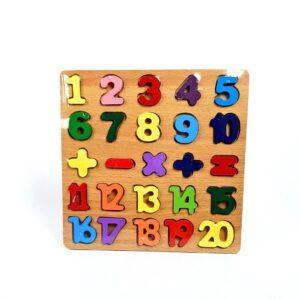 بازل الأرقام الخشبي التعليمي | Numbers Puzzle