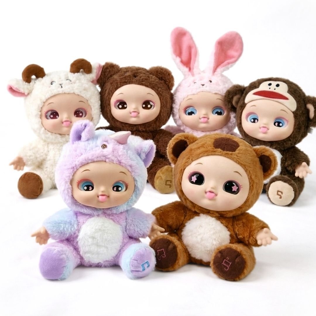 دبدوب يتنفس للبيبي | Breathing Teddy Bear Plush Toy