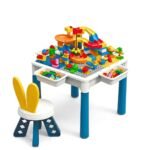 ترابيزة أنشطة مع مكعبات ومسار كرات | Building Blocks Activity Table
