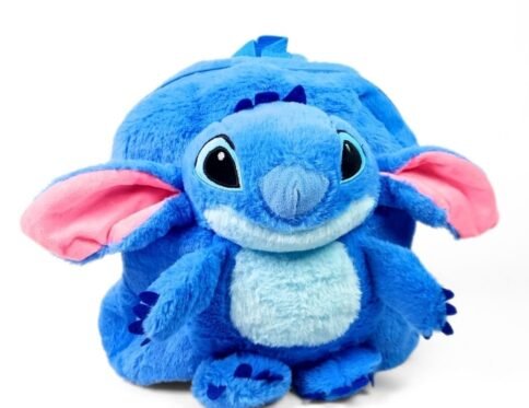 شنطة ظهر ستيتش للاطفال | Stitch Plush Backpack for Kids