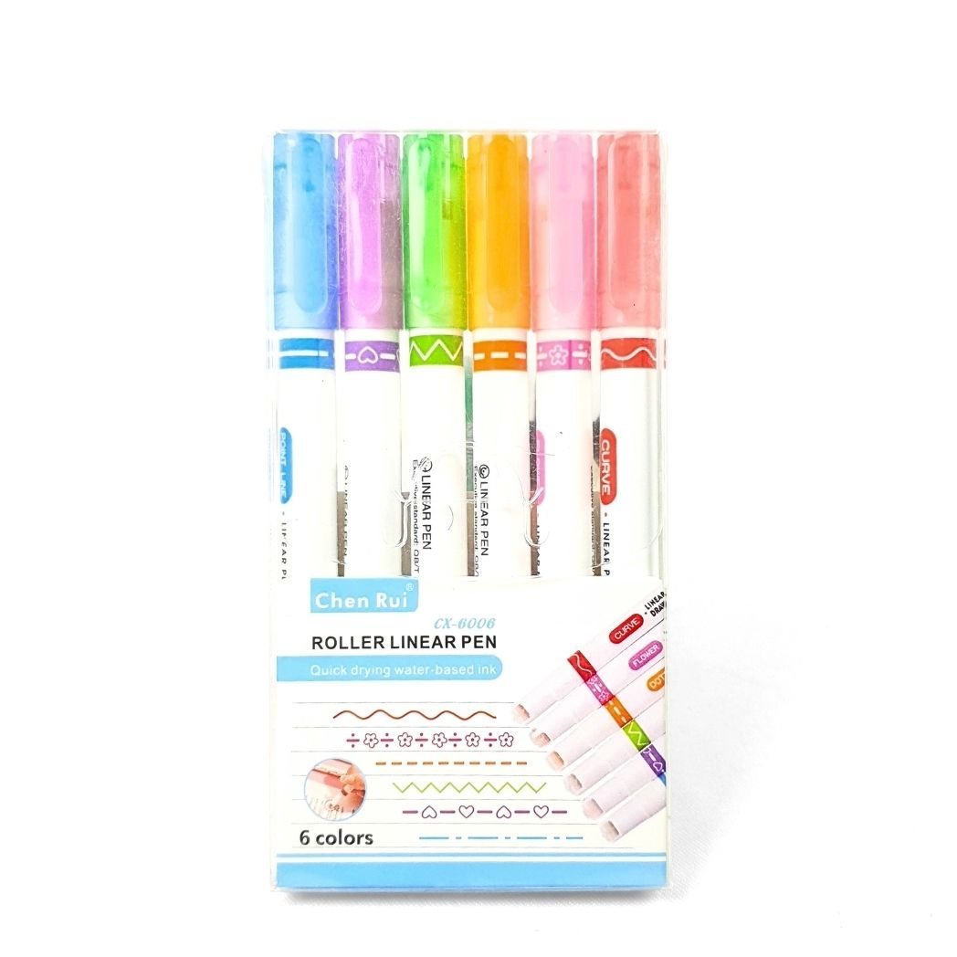 اقلام رسم بانماط ملونة للاطفال | Pattern Roller Pens