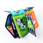 كتاب القماش التفاعلي متعدد الانشطة للاطفال | Soft Interactive Cloth Activity Book
