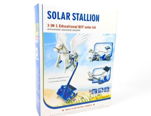 مجموعة تركيب بالطاقة الشمسية 3 في 1 | 3 in 1 Educational DIY Solar Kit – Solar Stallion