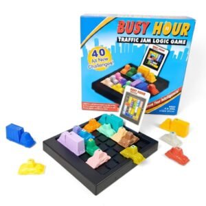 تحدي متاهة السيارات المنطقية | Busy Hour Traffic Jam Logic Game